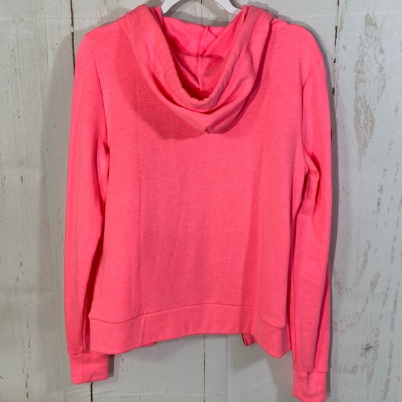 NWT PINK Victoria’s Secret Pink Blue Zip Up Hoodie - Picture 6 of 6